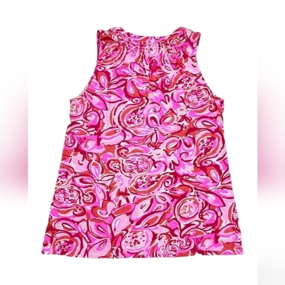 Lilly Pulitzer small Essie Top floral - Picture 7 of 11